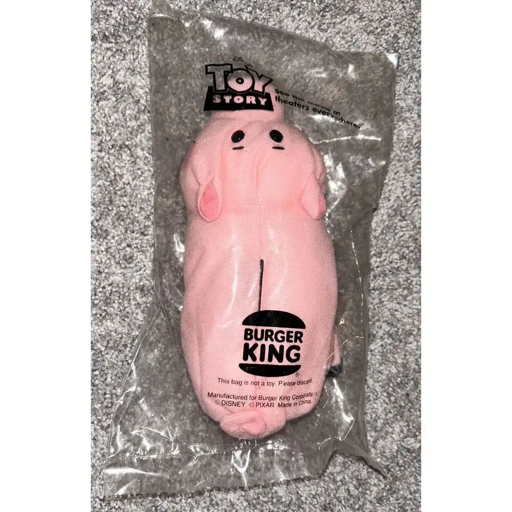 BURGER KING TOY STORY PLUSH - HAMM - NEW, UNOPENED PACKAGE